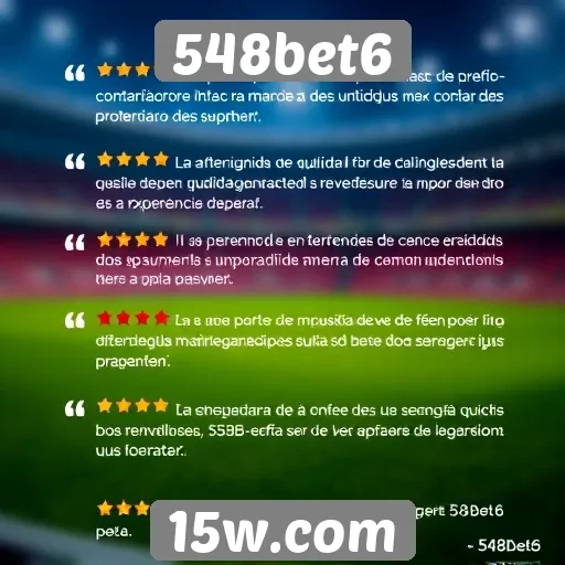 Feedback dos usuários sobre 548bet6 é favorável